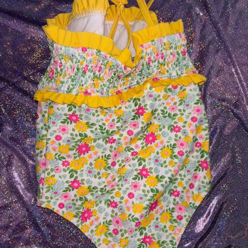 Girls Nicole Miller swimsuit